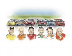 Rallycross-litografi